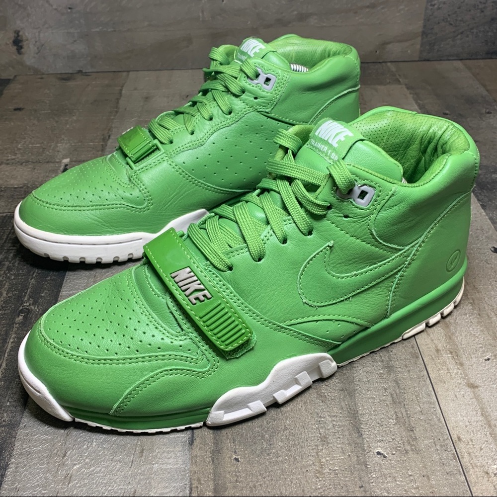 Nike Air Trainer 1 Mid Fragment Chlorophyll Sz 9.5